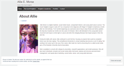 Desktop Screenshot of alliemorse.com